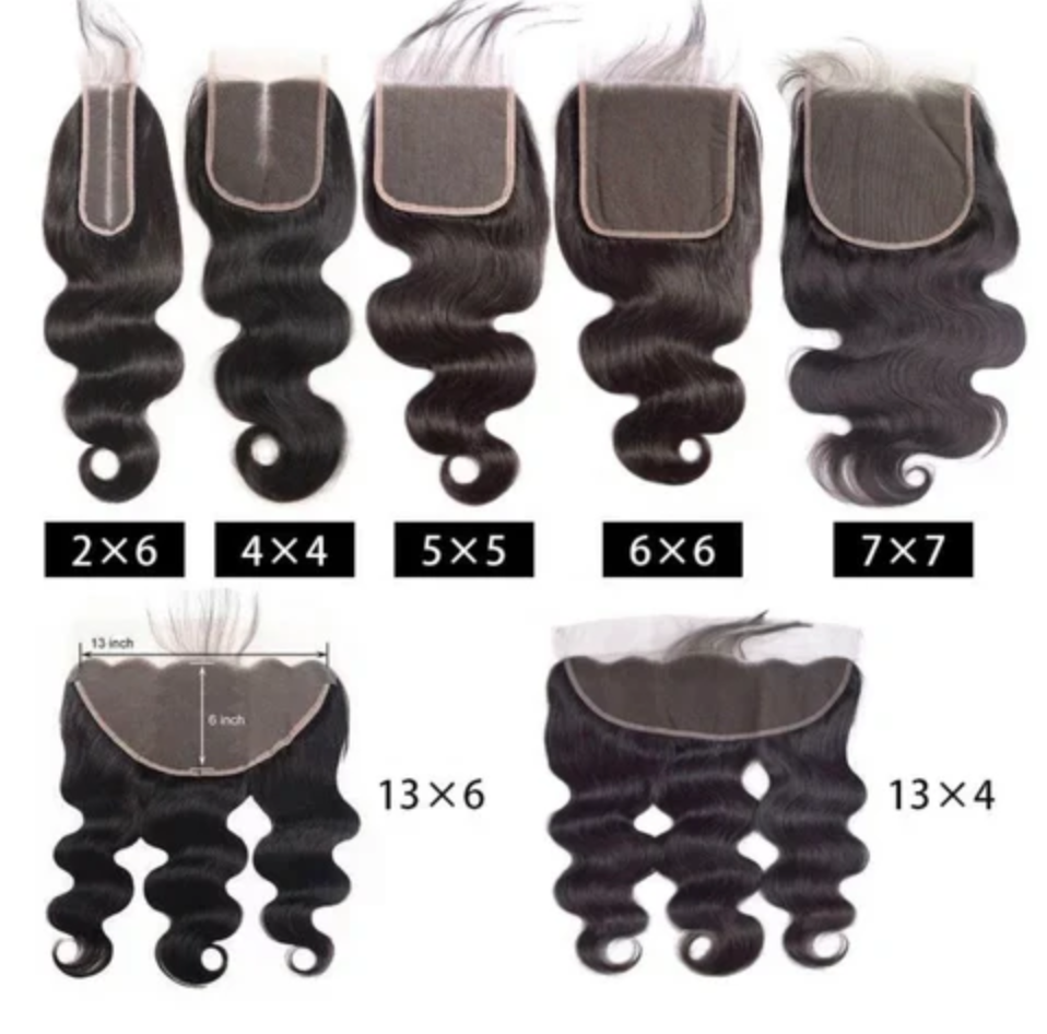 Raw HD Lace Closures & Frontals