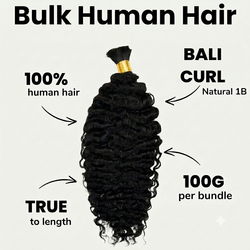 Bulk Hair: Single Bundle | Pre Order (7-10 days)